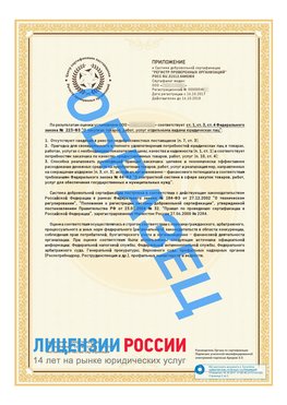 Образец сертификата РПО (Регистр проверенных организаций) Страница 2 Пулково Сертификат РПО